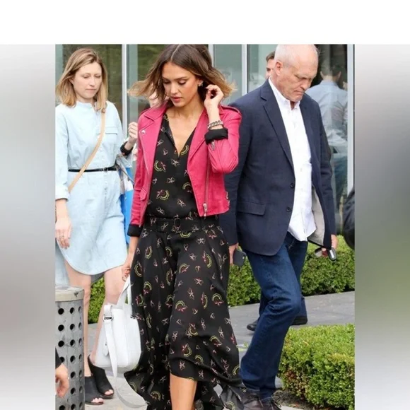 Iro asheville jacket size 38 fushia - Picture 6 of 7